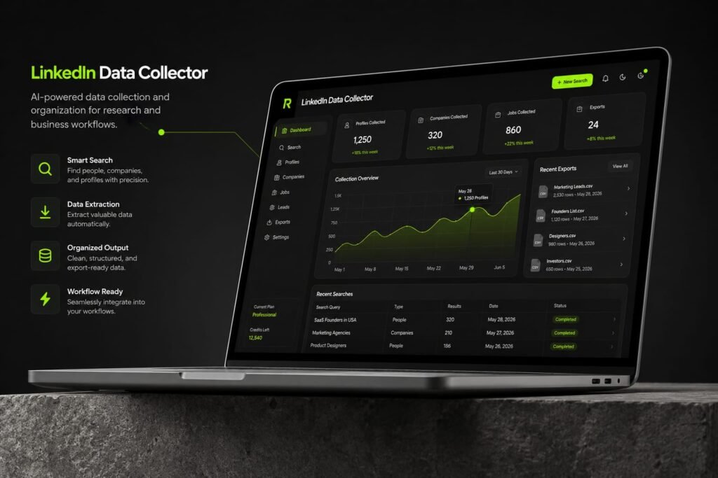 linkedin data collector